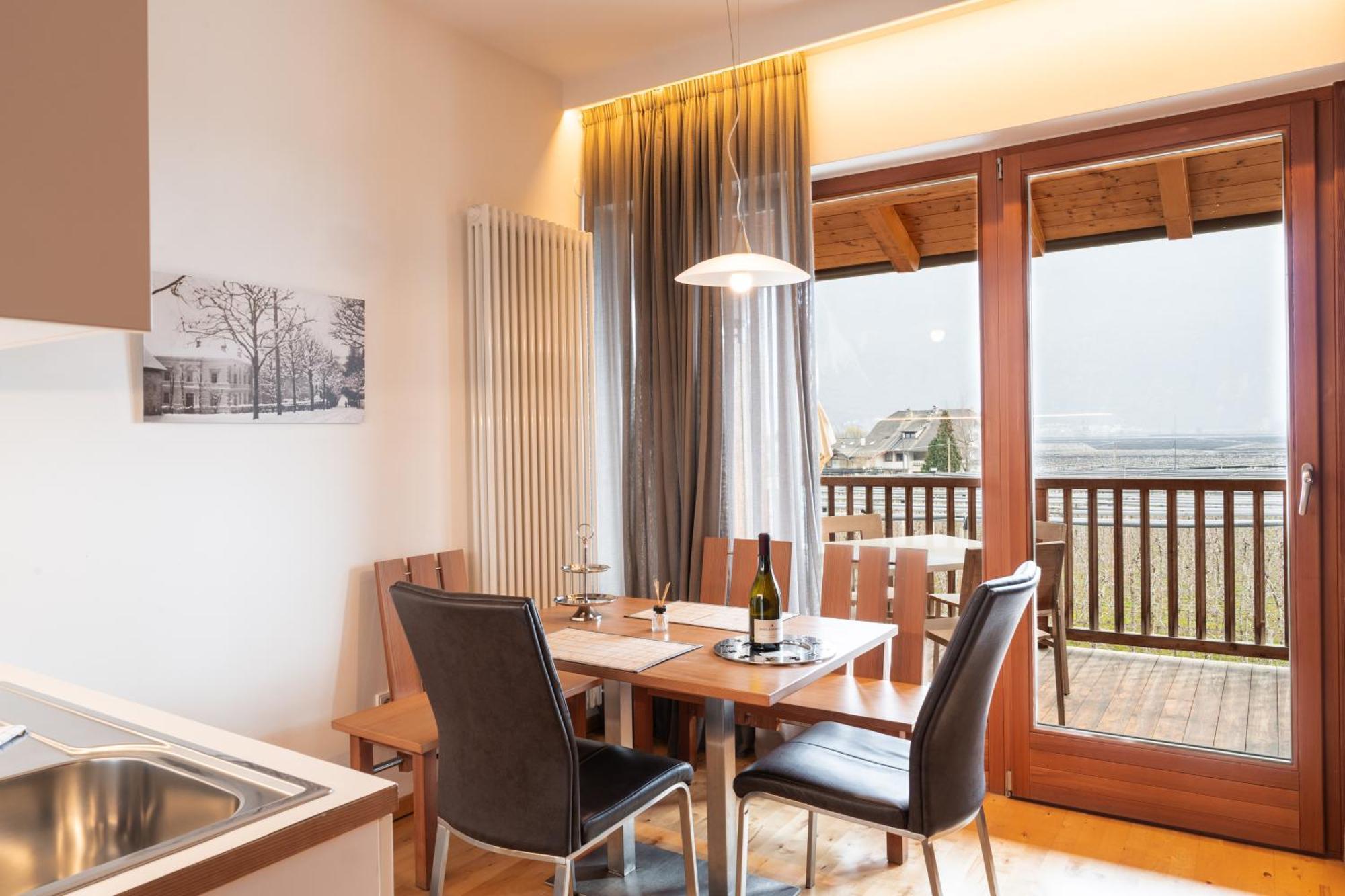 Apartmán St. Ulrichhof Lana Exteriér fotografie