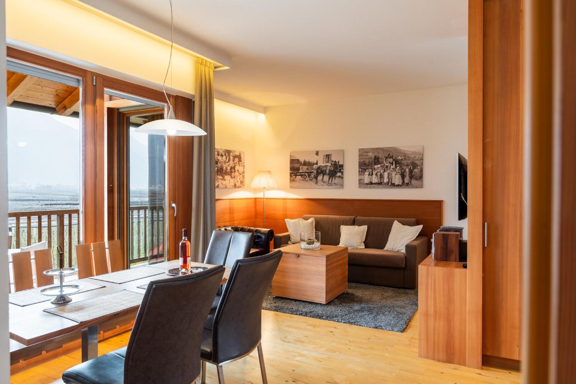 Apartmán St. Ulrichhof Lana Exteriér fotografie